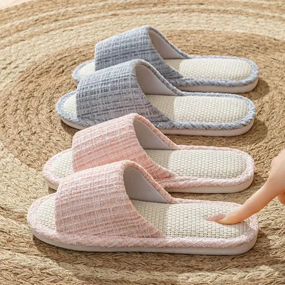 Linen slippers Unisex for Men-Women